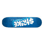 APDECK_CAMERON_Art_StrikeLogoBLUE Custom Skate Board