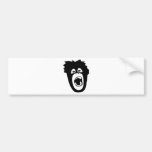 ape monkey chimp gorilla affe crazy orang utan auto sticker