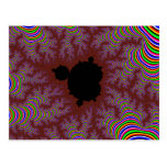 Apfelmännchen Mandelbrot set Postkarten