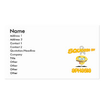 Aphasia Business Card Template