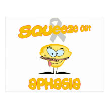 Aphasia Postcard