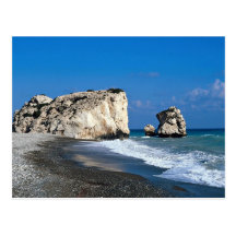 Aphrodite's birthplace, Pissouri, Cyprus Postcard