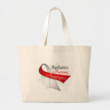 Aplastic Anemia Awareness Ribbon Bag