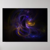 Apo Blue and Gold Print