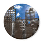 Apocalypse in the sun refrigerator magnet