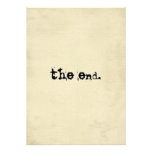 Apocalypse World Ending Mayan Prophecy Invitations
