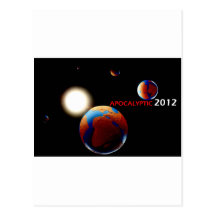 Apocalyptic 2012 postcard