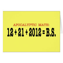 Apocalyptic Math Card