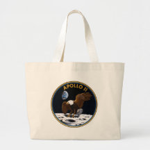 Apollo 11 canvas bags