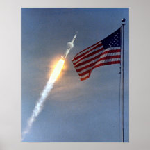 Apollo 11 Heads For The Moon Posters