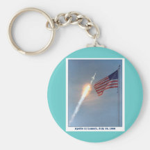 Apollo 11 Launch July 16, 1969 Keychain