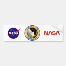 Apollo 12: Back to the Moon! Bumper Sticker