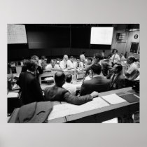 Apollo 13 Mission Operations Control Room Print