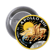 Apollo 13 pinback buttons