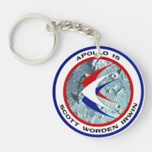 Apollo 15: Lunar Sightseeing Key Chain