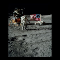 Apollo 17 Landing Site posters