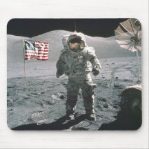 Apollo 17 Last man on the Moon Mousepad
