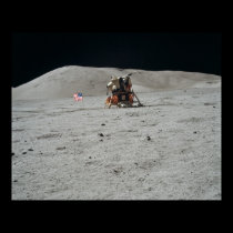 Apollo 17 Lunar Module Landing Site posters