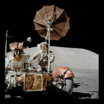 Apollo 17 Lunar Roving Vehicle posters