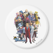 Apollo Justice Key Art Magnet