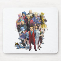 Apollo Justice Key Art Mouse Pad