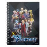 Apollo Justice Key Art Spiral Notebook