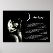 Apology Poster