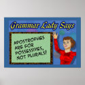 Apostrophes are for Possessives Posters posters