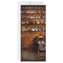 Apothecary - Just the usual selection Full Color Rack Card