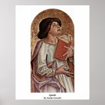 Apôtre par Carlo Crivelli Affiches