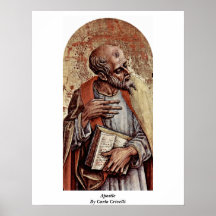 Apôtre par Carlo Crivelli Posters