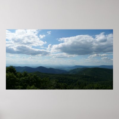 Appalachian Mountains II Print by mlewallpapers