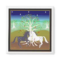 Appaloosa Eden Square Magnet