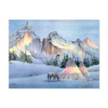 APPALOOSA HORSE TIPI CAMP by SHARON SHARPE Post Cards