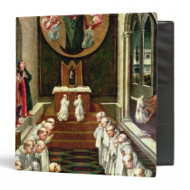 Apparition of the Virgin to a Community binders