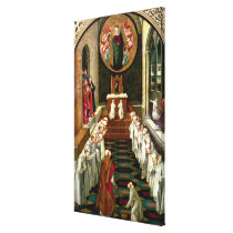 Apparition of the Virgin to a Community canvas prints
