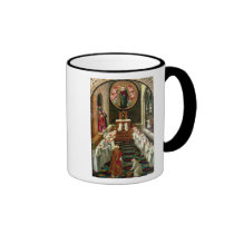 Apparition of the Virgin to a Community mugs