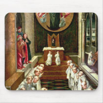 Apparition of the Virgin to a Community mousepads