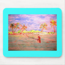 appartements flyfishing la fille tapis de souris