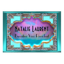Appasteen Delight Elegant Professional 3.5" x 2.5" Business Card