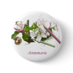 Appel bloesem button