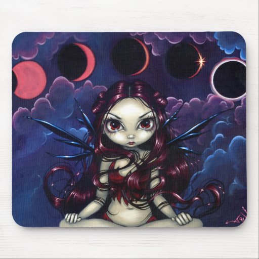 "Appelant l'éclipse" Mousepad Tapis De Souris