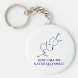 Appelez-juste moi naturellement doux (Steviol) Porte-clefs