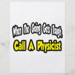 Appelez un physicien tract