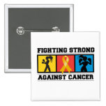 Appendix Cancer Fighting Strong Pinback Buttons