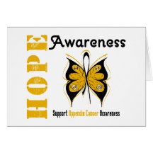 Appendix Cancer Hope Awareness Greeting Card