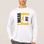 Appendix Cancer I Wear Amber Dad Shirt