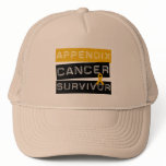 Appendix Cancer SURVIVOR Trucker Hat