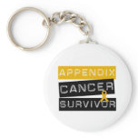 Appendix Cancer SURVIVOR Keychain
