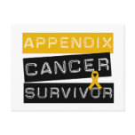 Appendix Cancer SURVIVOR Postcards